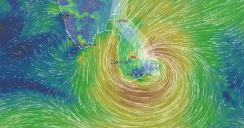 බෙංගාල බොක්කේ නව සුළි කුණාටුවක් නිර්මාණය වෙයි