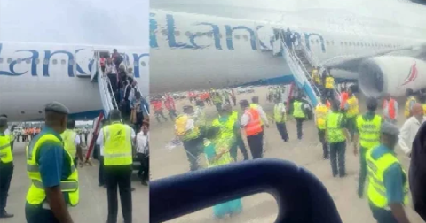 ලන්ඩන් යන්න ගිය ගුවන්යානය කුරුල්ලෙක් නිසා ආපසු හැරෙයි
