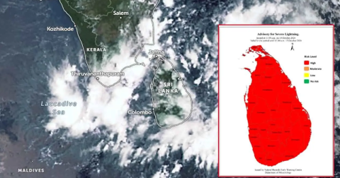 ලංකාවම රතු වෙයි – කාලගුණයෙන් නිවේදනයක්